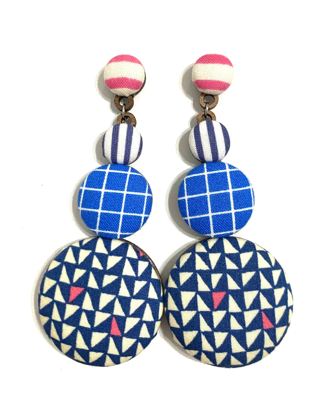 Paleta Earrings- Blues