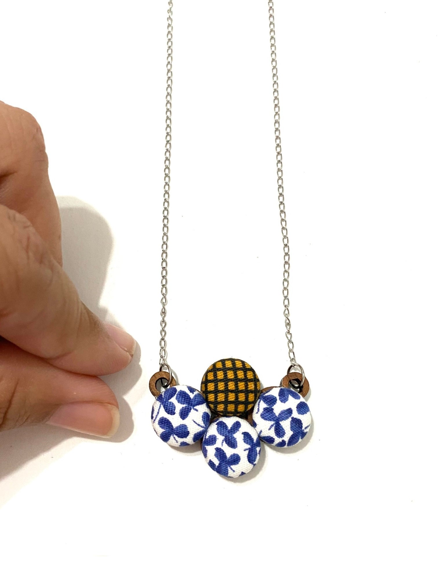 Mini Multi- Blue Flowers