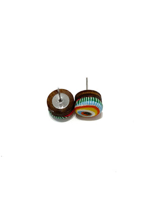Small Studs - Peacock
