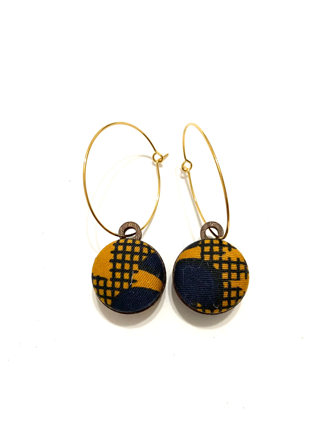 Big Everyday Hoops- Mustard