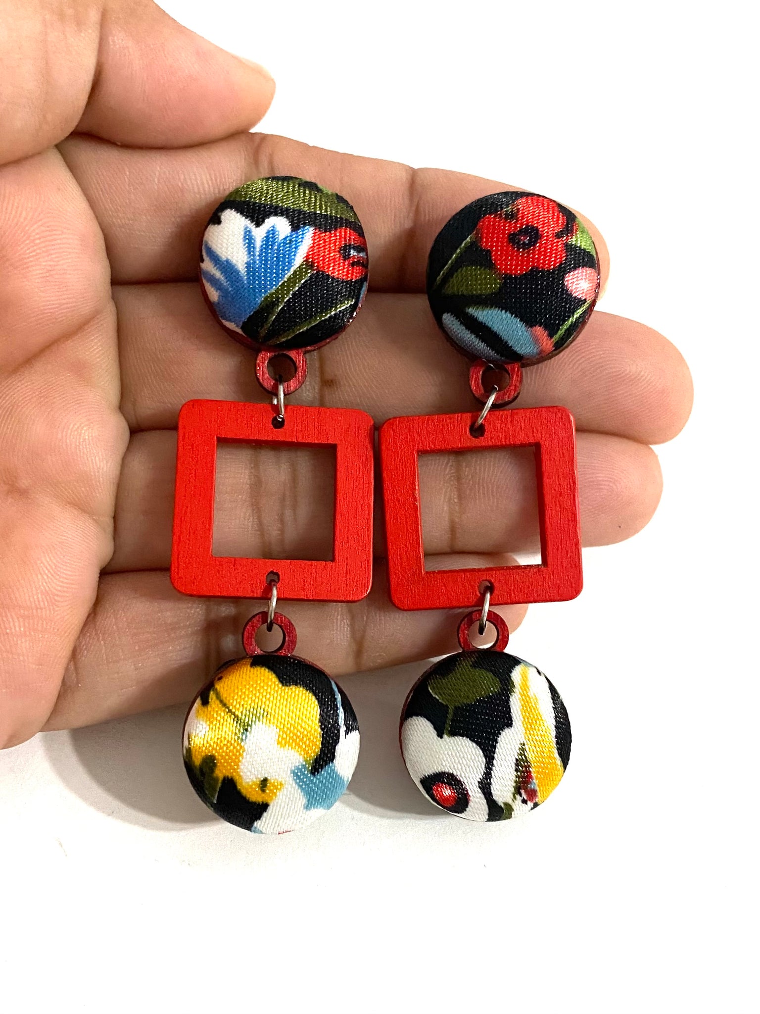 Ventana Earrings- Large- Carmen
