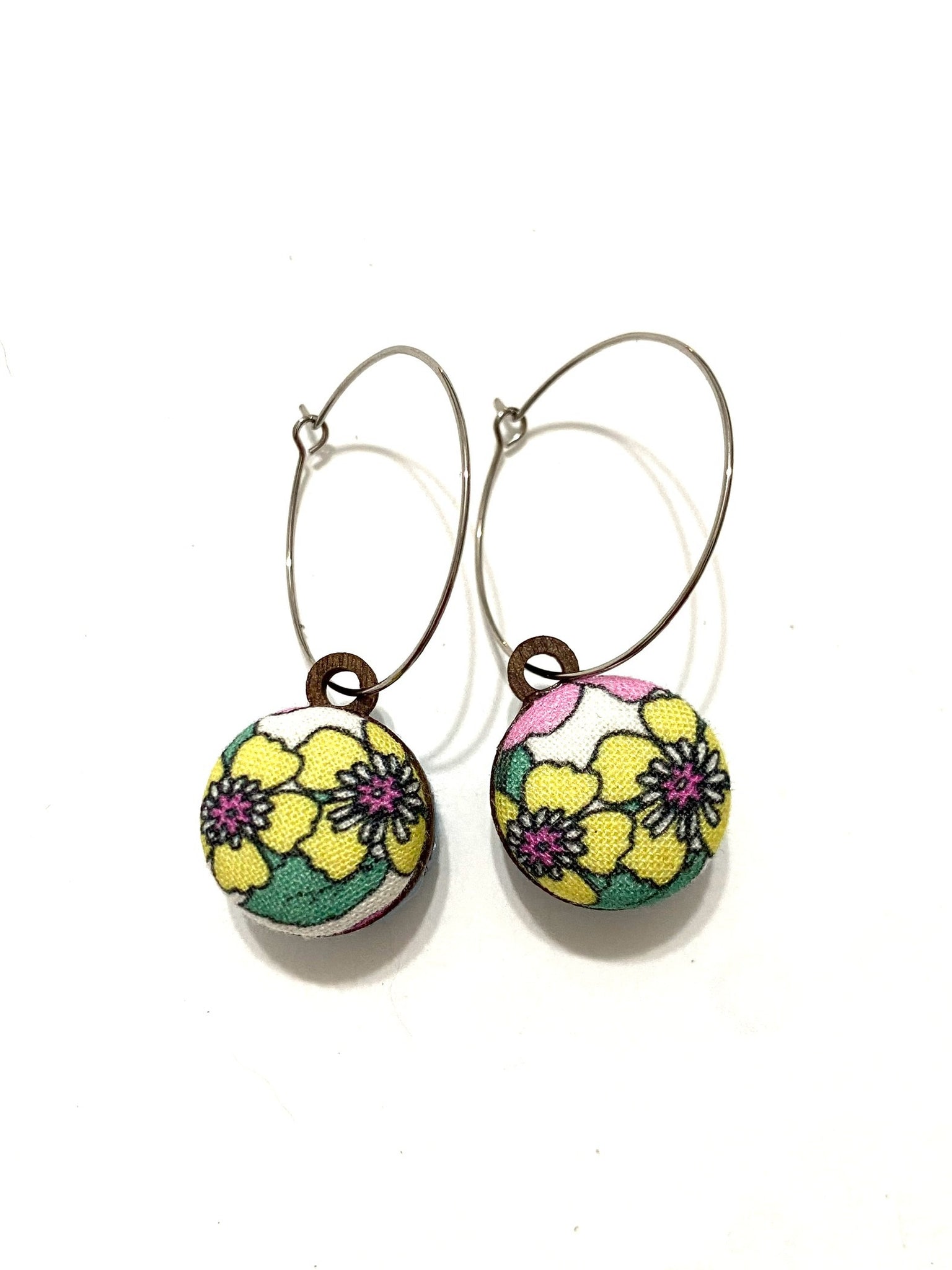 Big Everyday Hoops- Garden (Reversible)