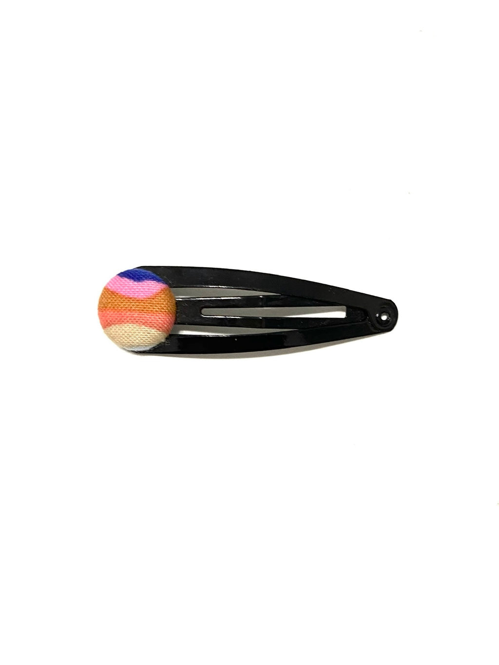 Hair Clips- Black - Pink Hues