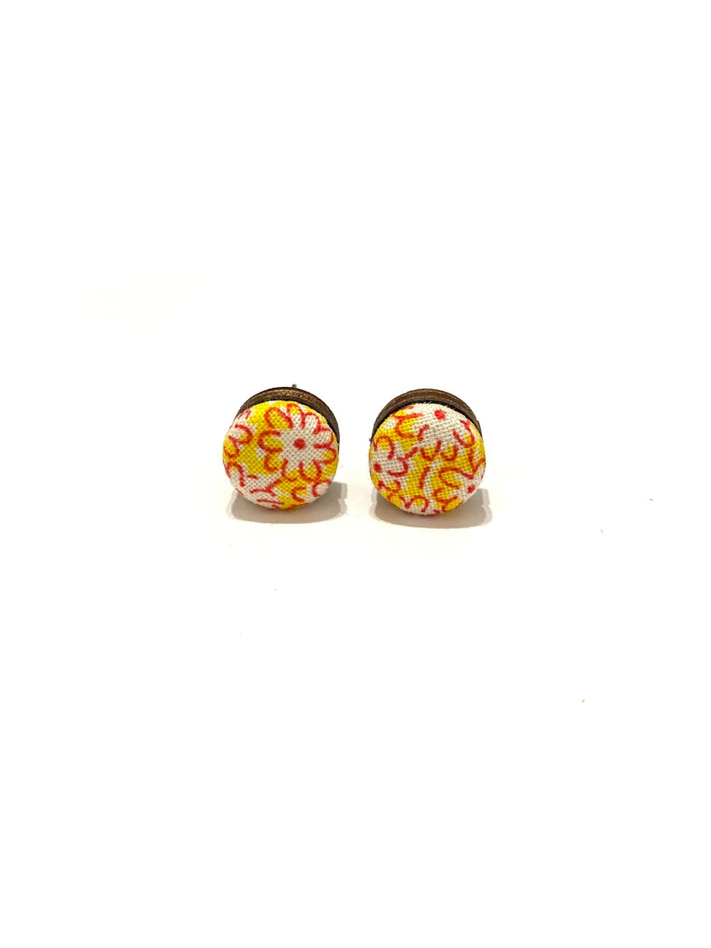 Small Studs - Yellow Flowers