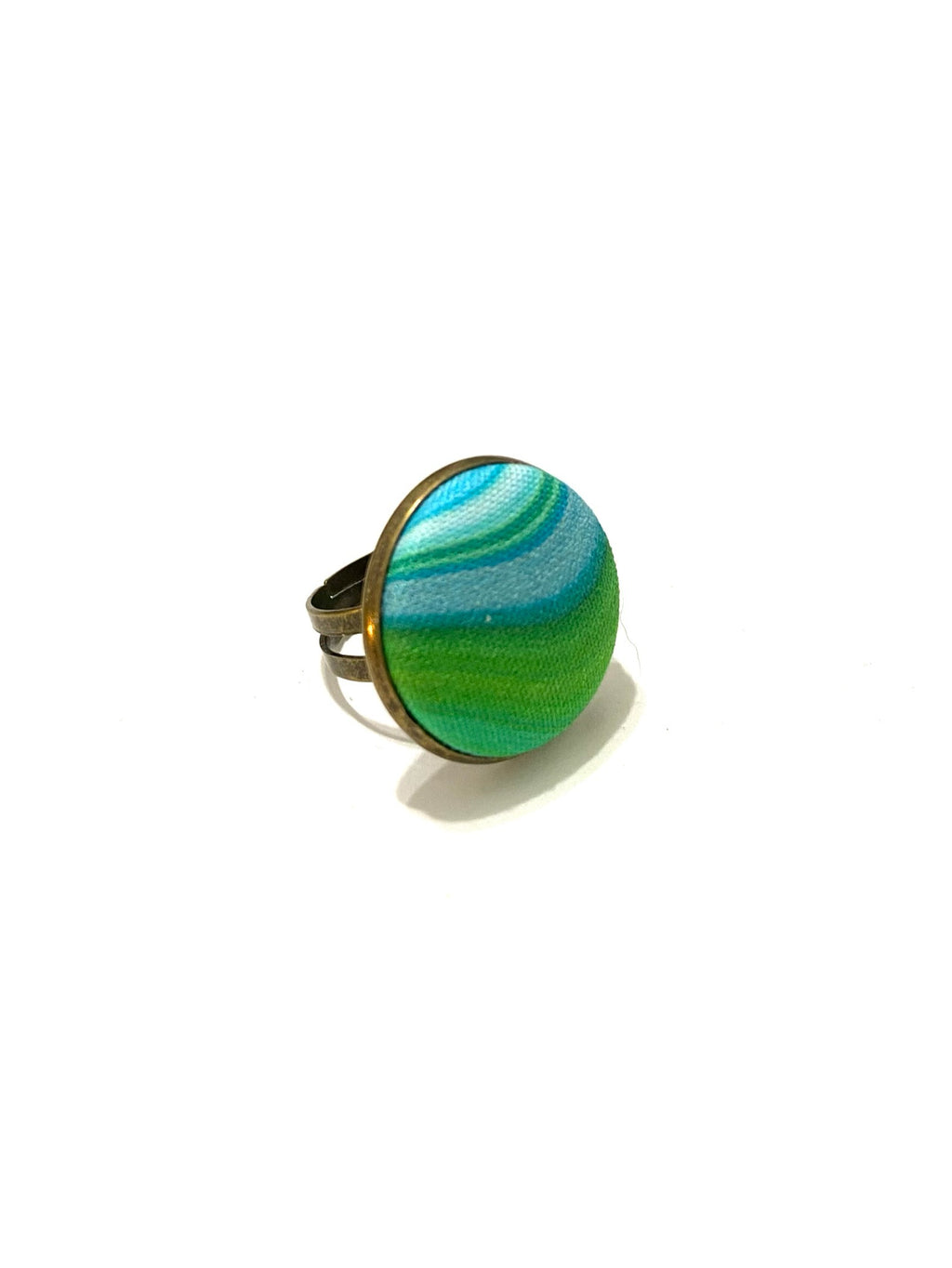 Brass Tone Ring- Aurora