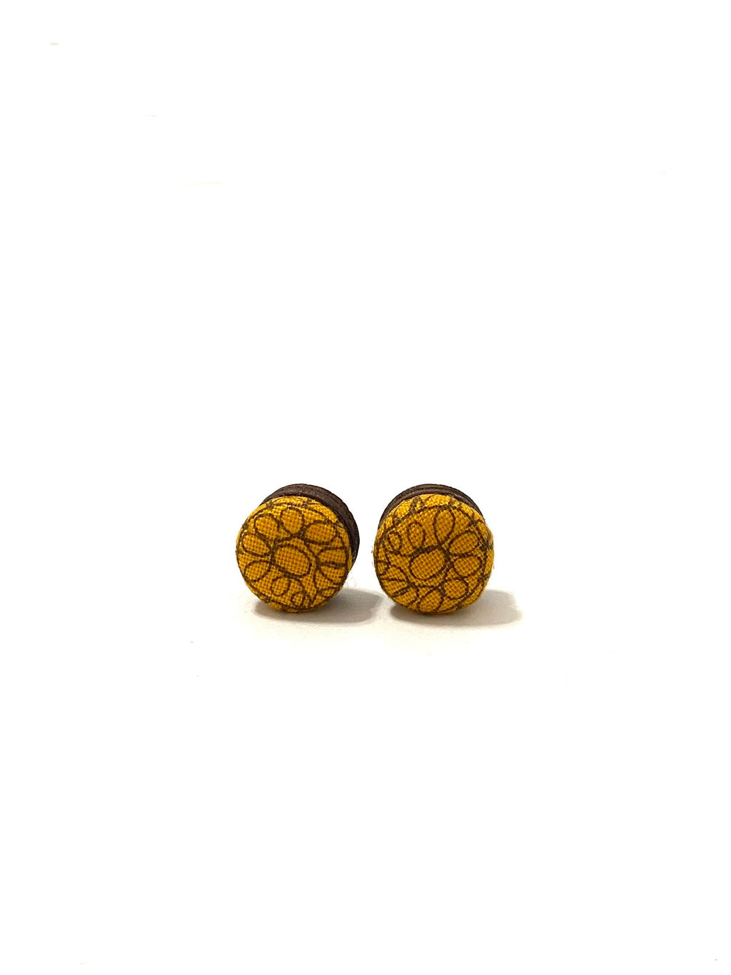 BOTÓN DE AZÚCAR - Small Studs - Mustard Flower