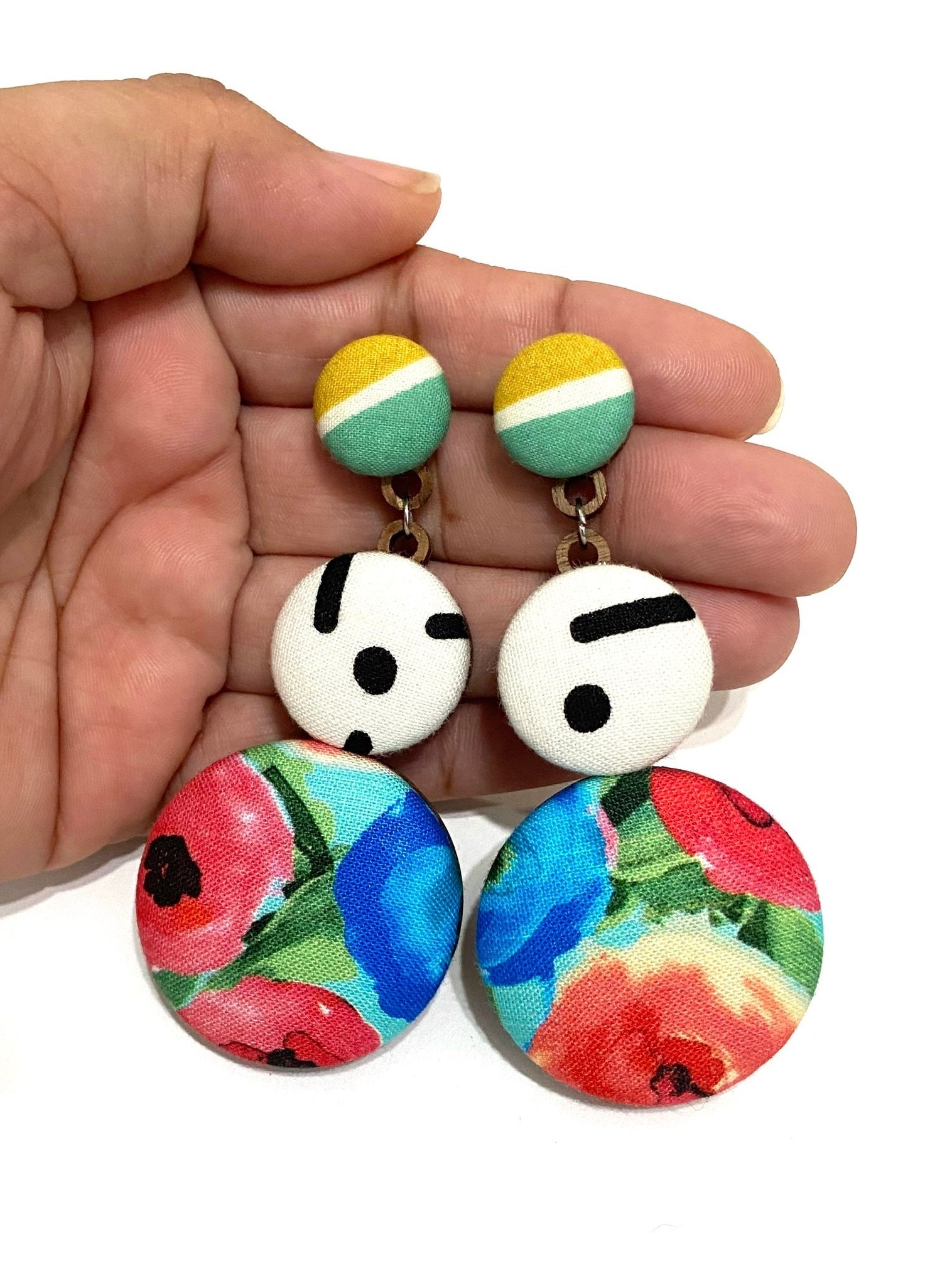 Azúcar Earrings- Blank Flowers