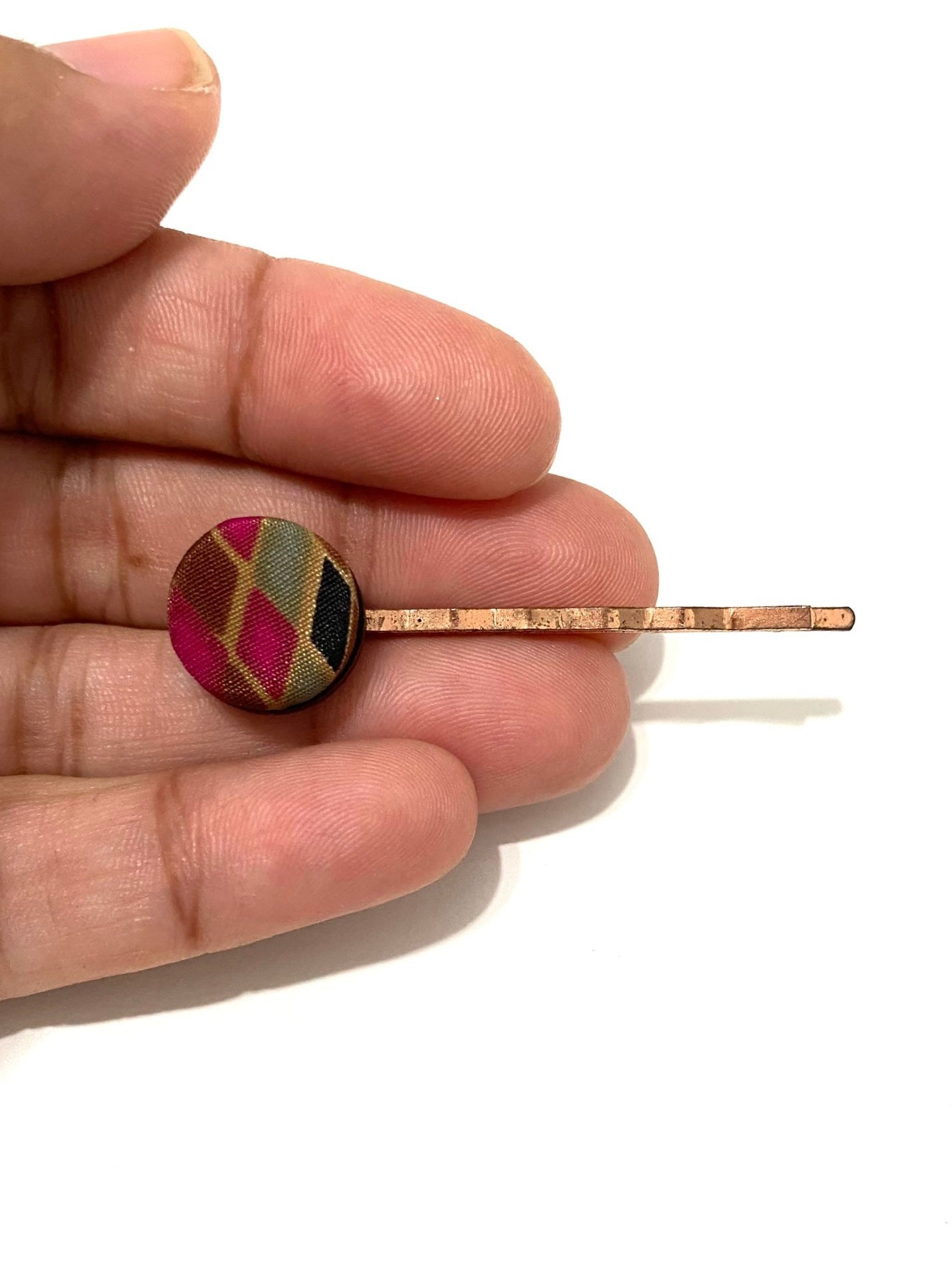 Rose Gold Tone- Satin Diamonds