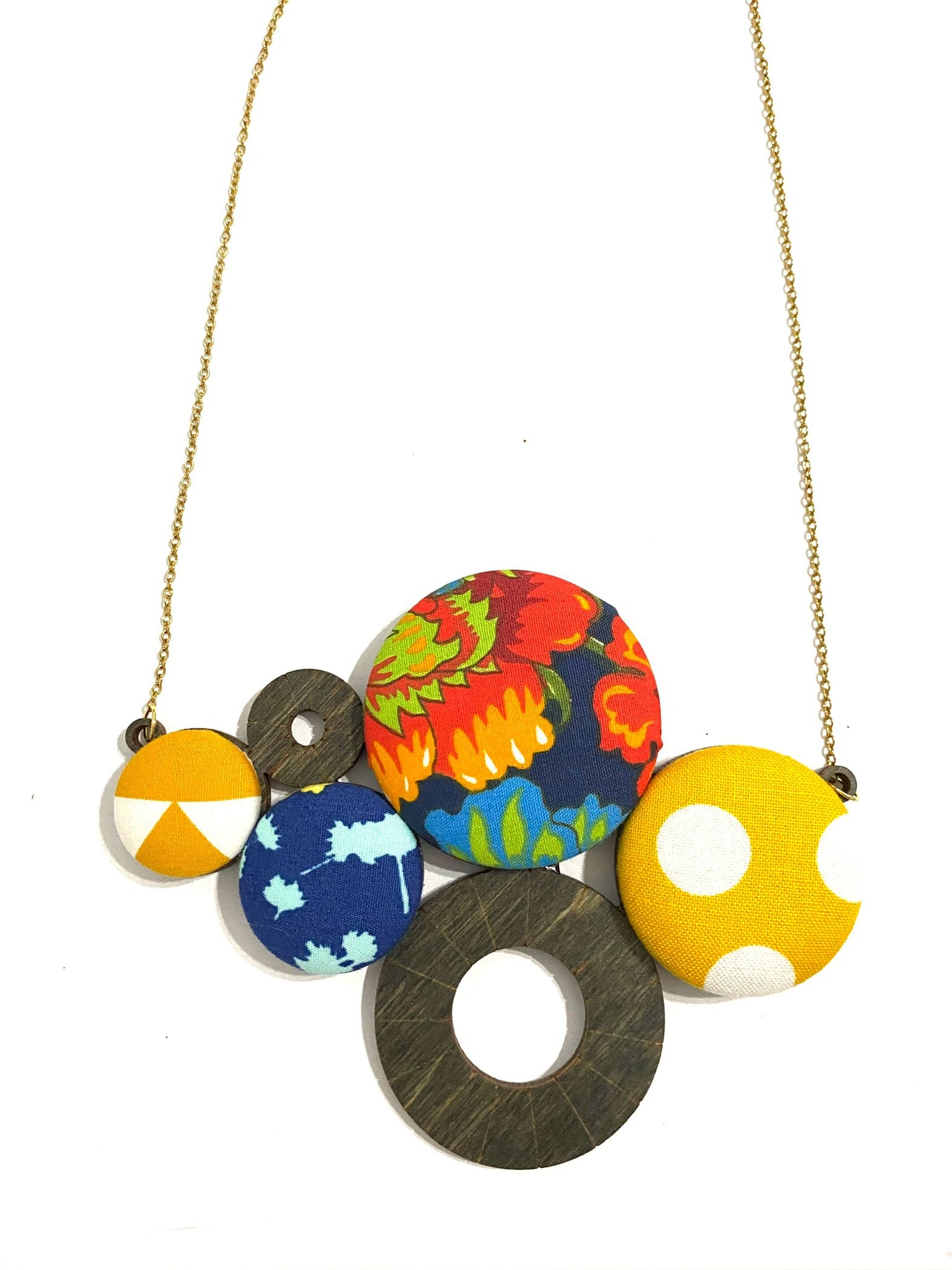 Vine Necklace- Denim- Amazon
