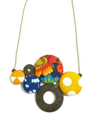 Vine Necklace- Denim- Amazon