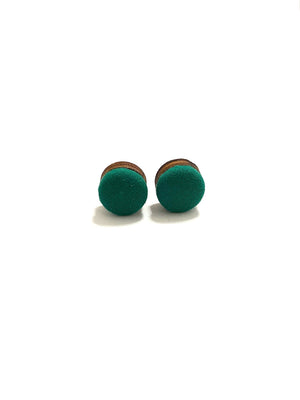 BOTÓN DE AZÚCAR - Small Studs - Deep Green