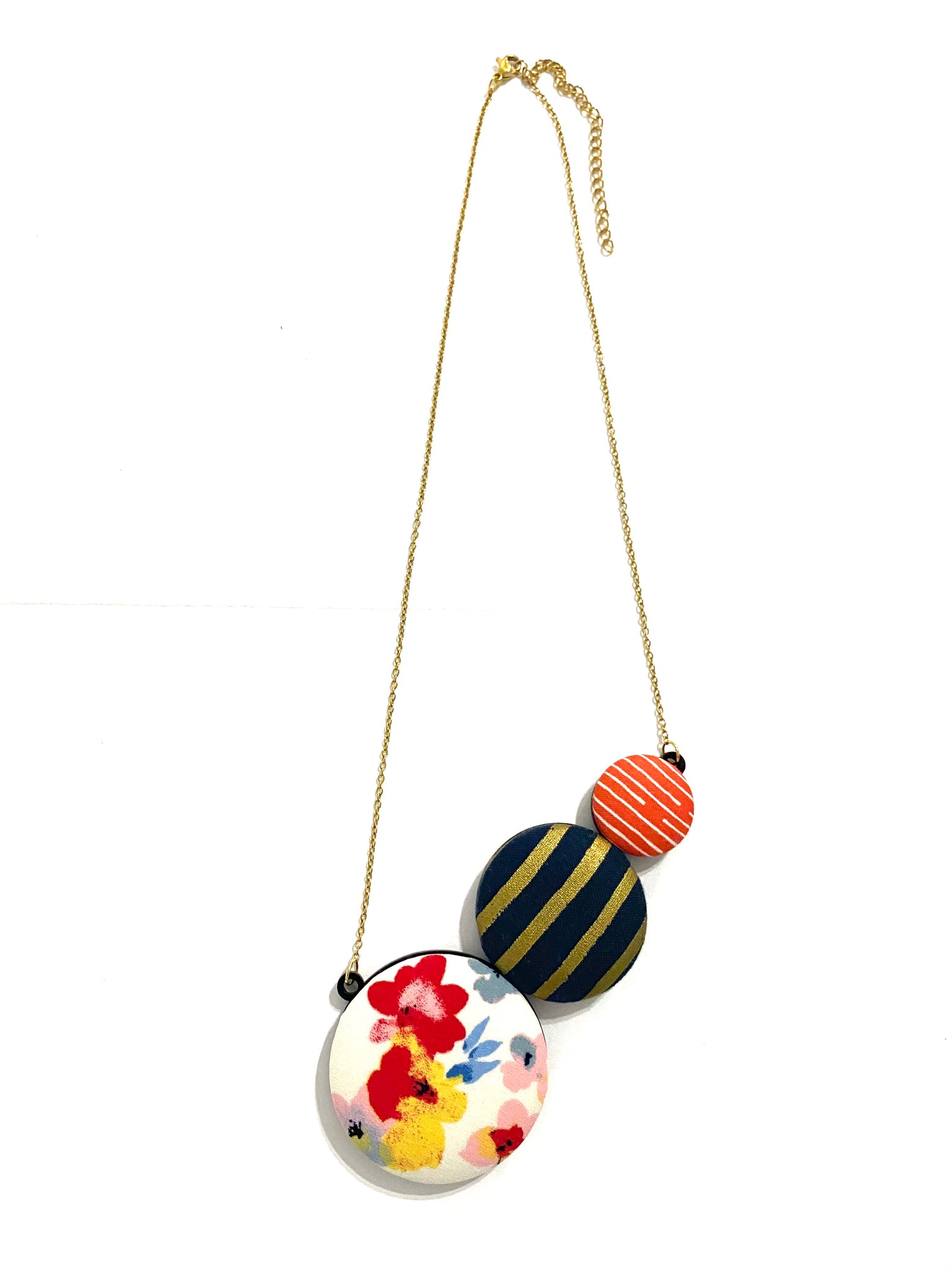 Paleta Necklace- Elegantly Floral