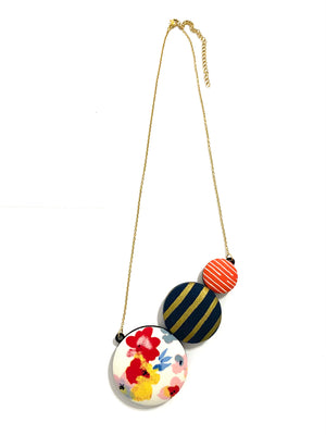 Paleta Necklace- Elegantly Floral