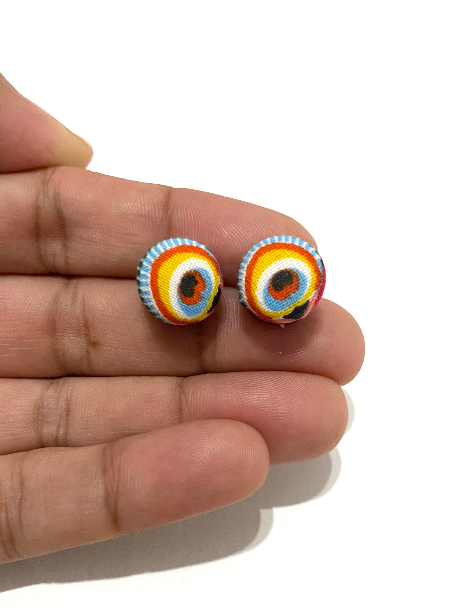 Small Studs - Peacock