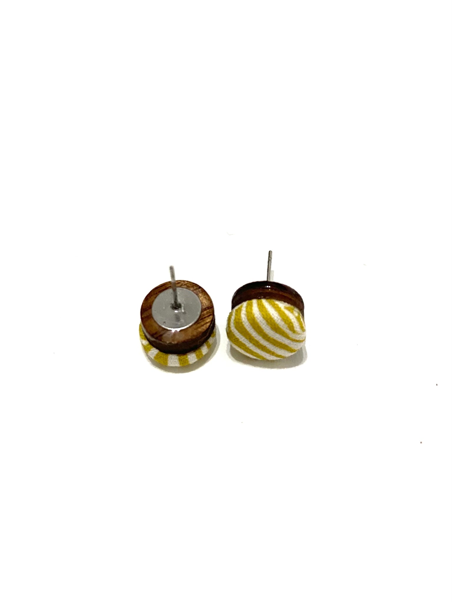 Small Studs - Green Zebra