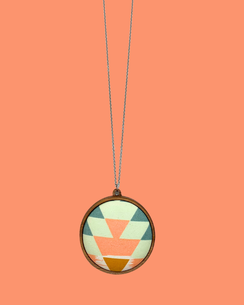 Pendant Necklace- Single- Pyramids
