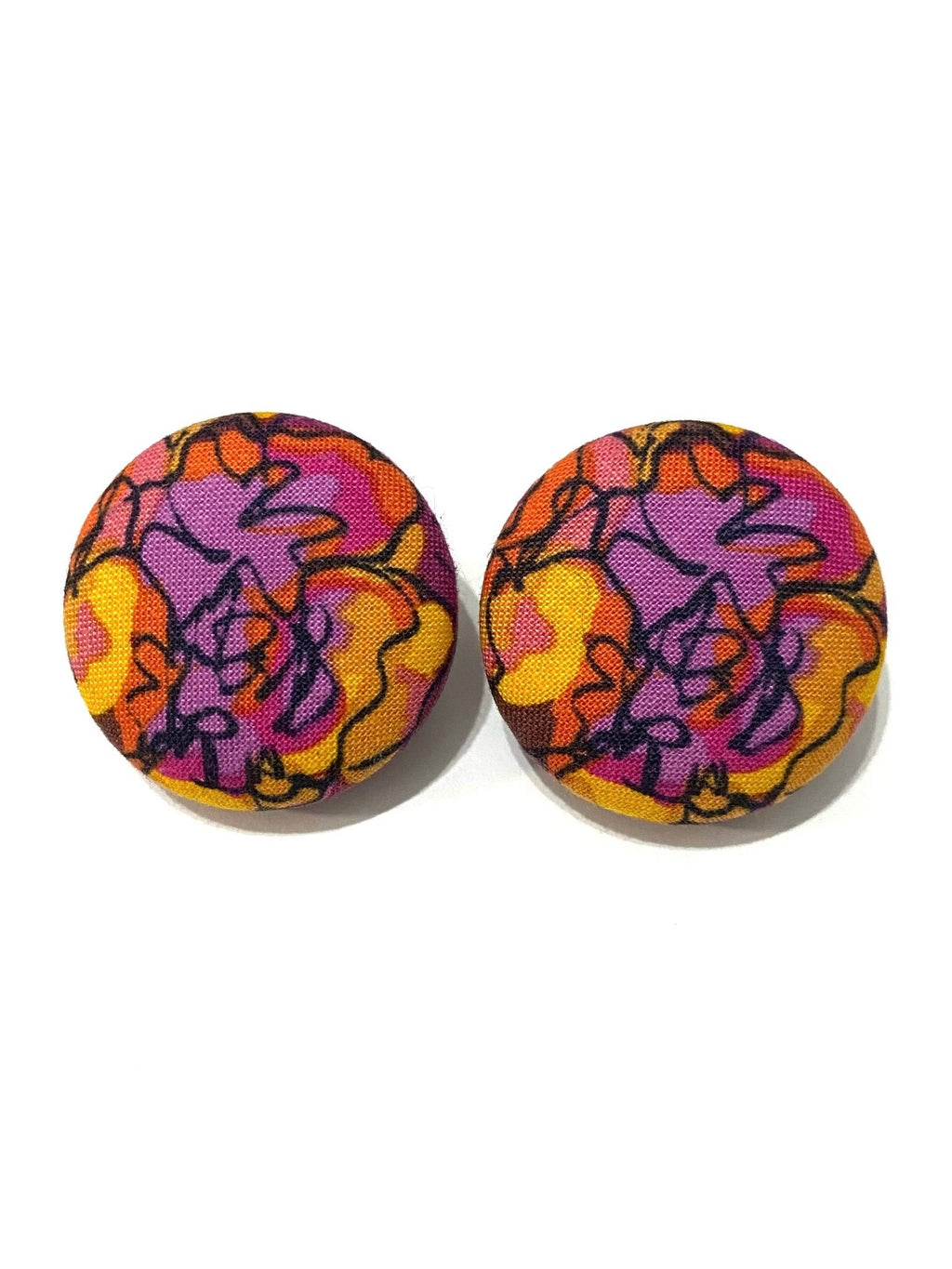 Large Studs - Autumn Foliage