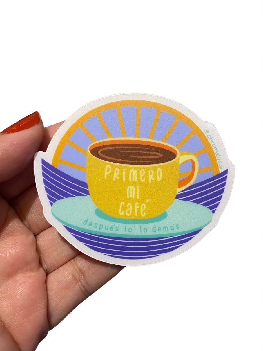 Sticker - Primero mi café