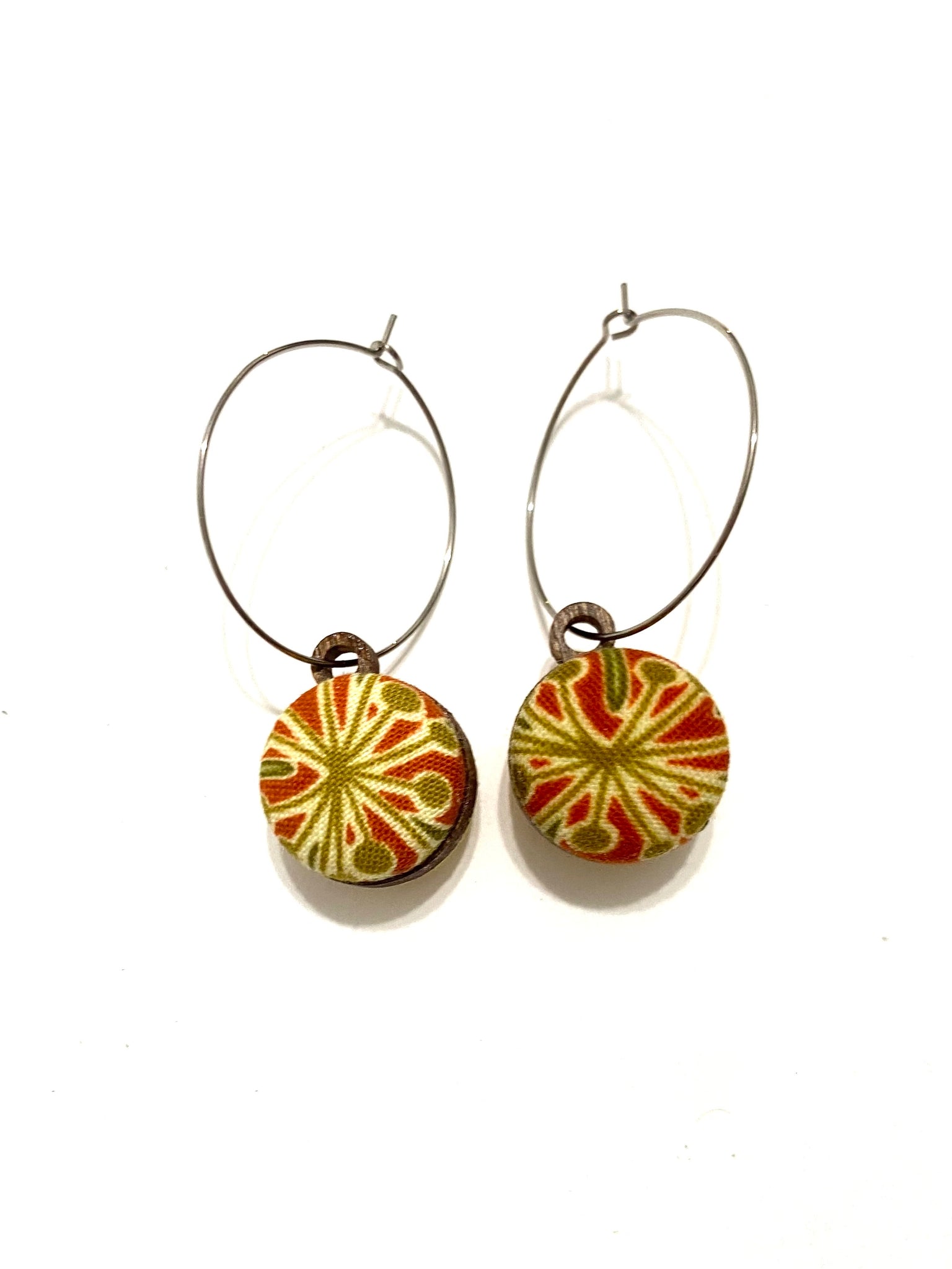 Big Everyday Hoops- Pistils (Reversible)