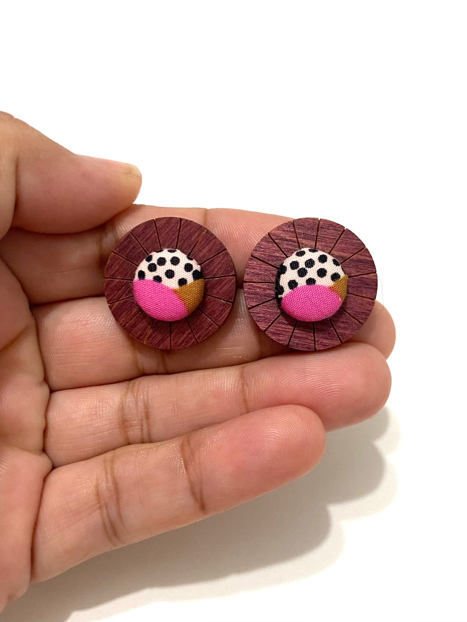 Ciclo Studs- Plum - Funkyberry