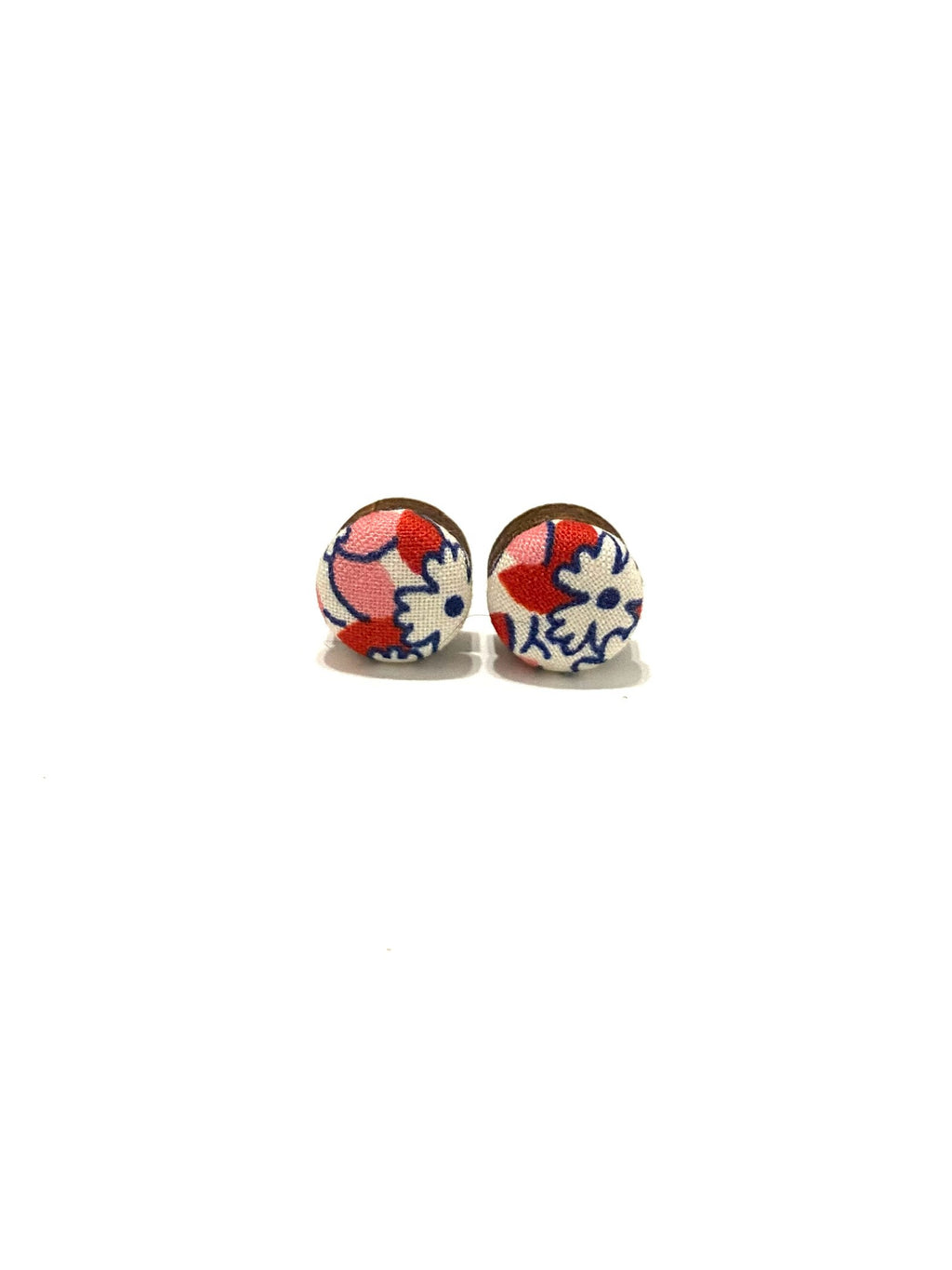 Small Studs - Coral Flowers