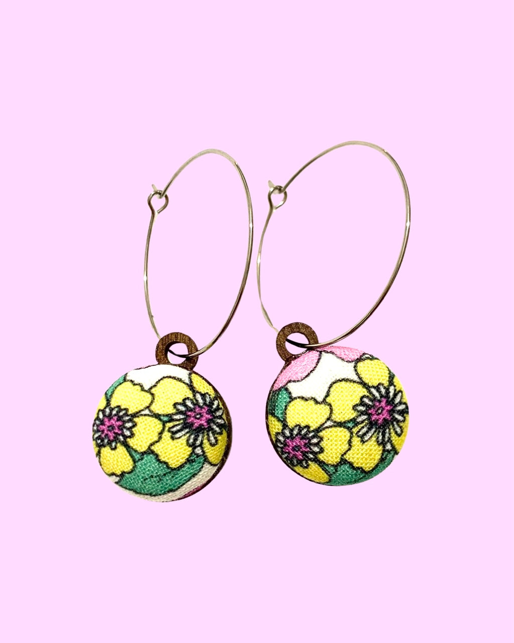 Big Everyday Hoops- Garden (Reversible)