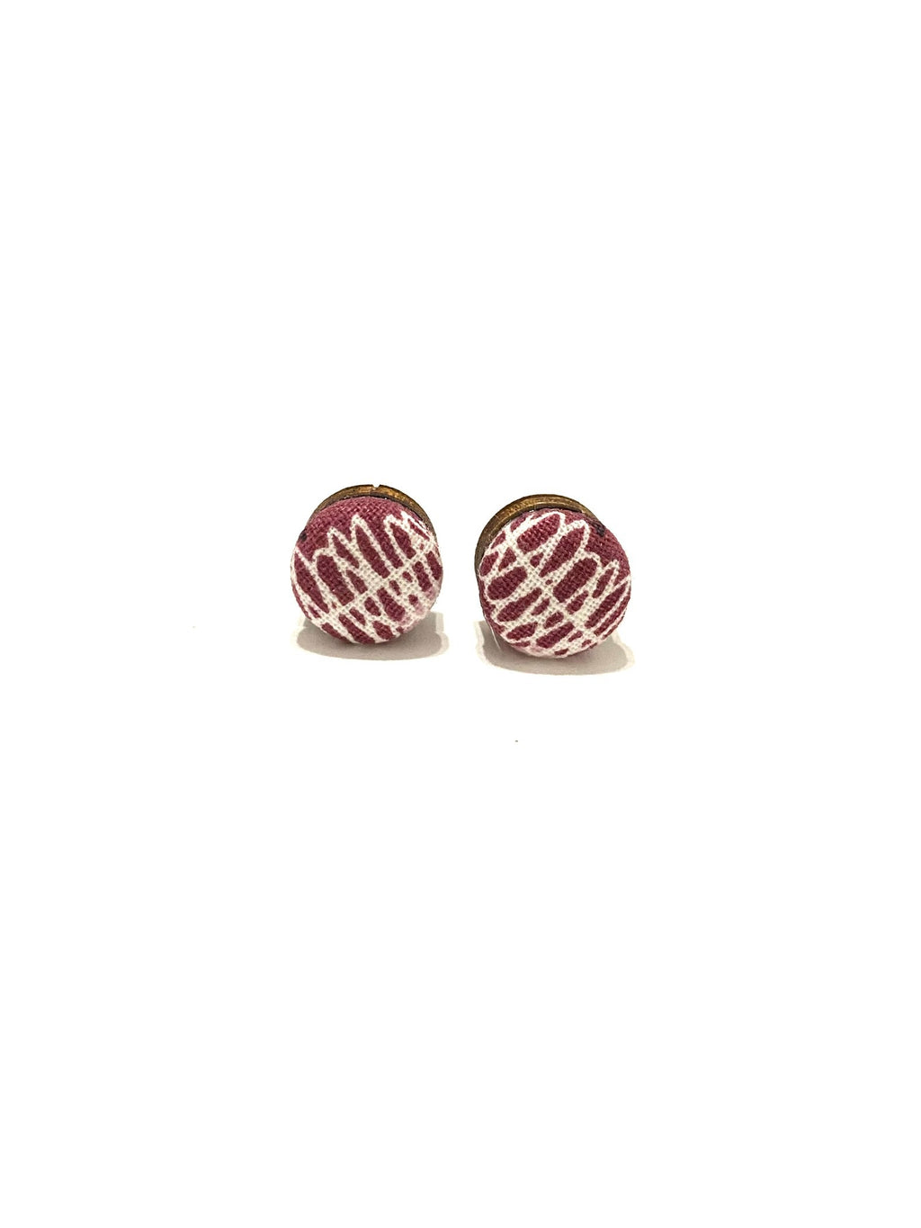 Small Studs - Plum Vines