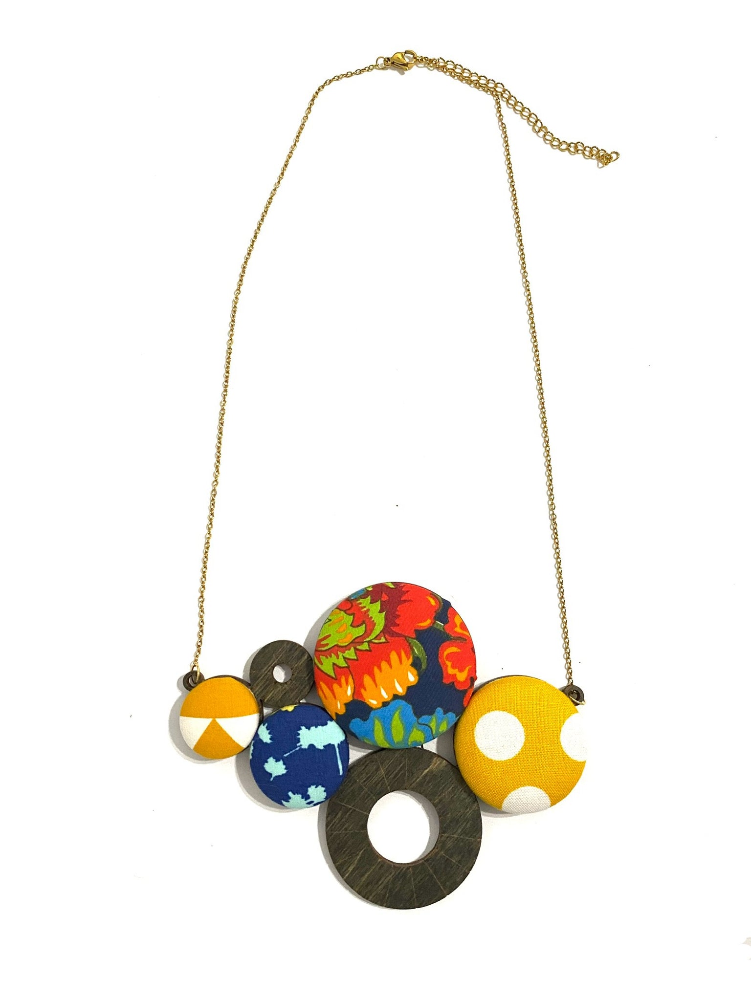 Vine Necklace- Denim- Amazon
