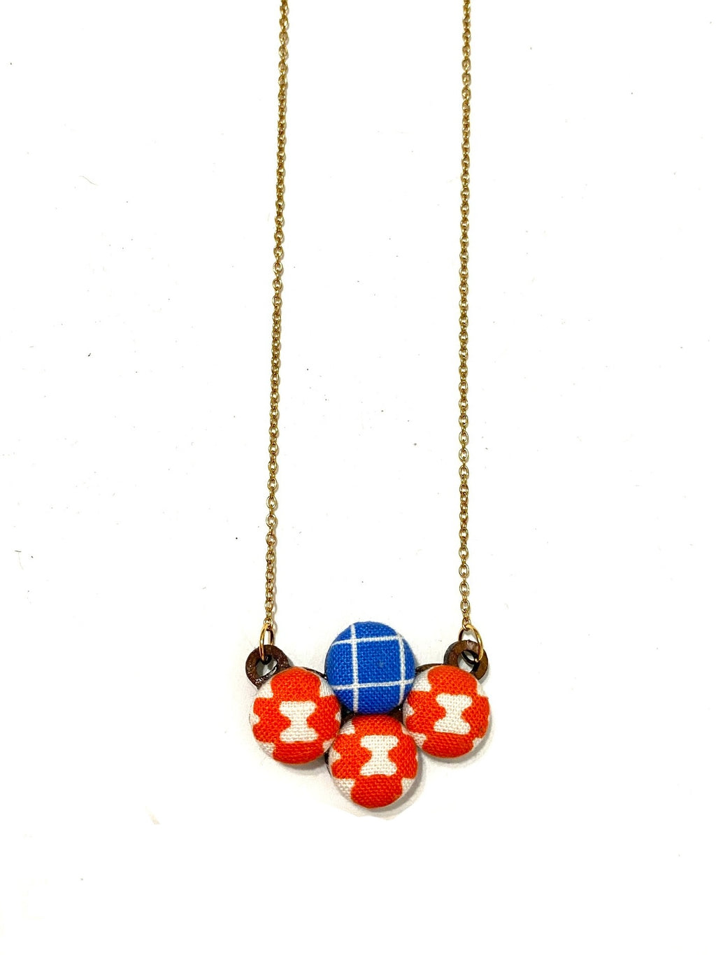 Mini Multi- Blue and Orange