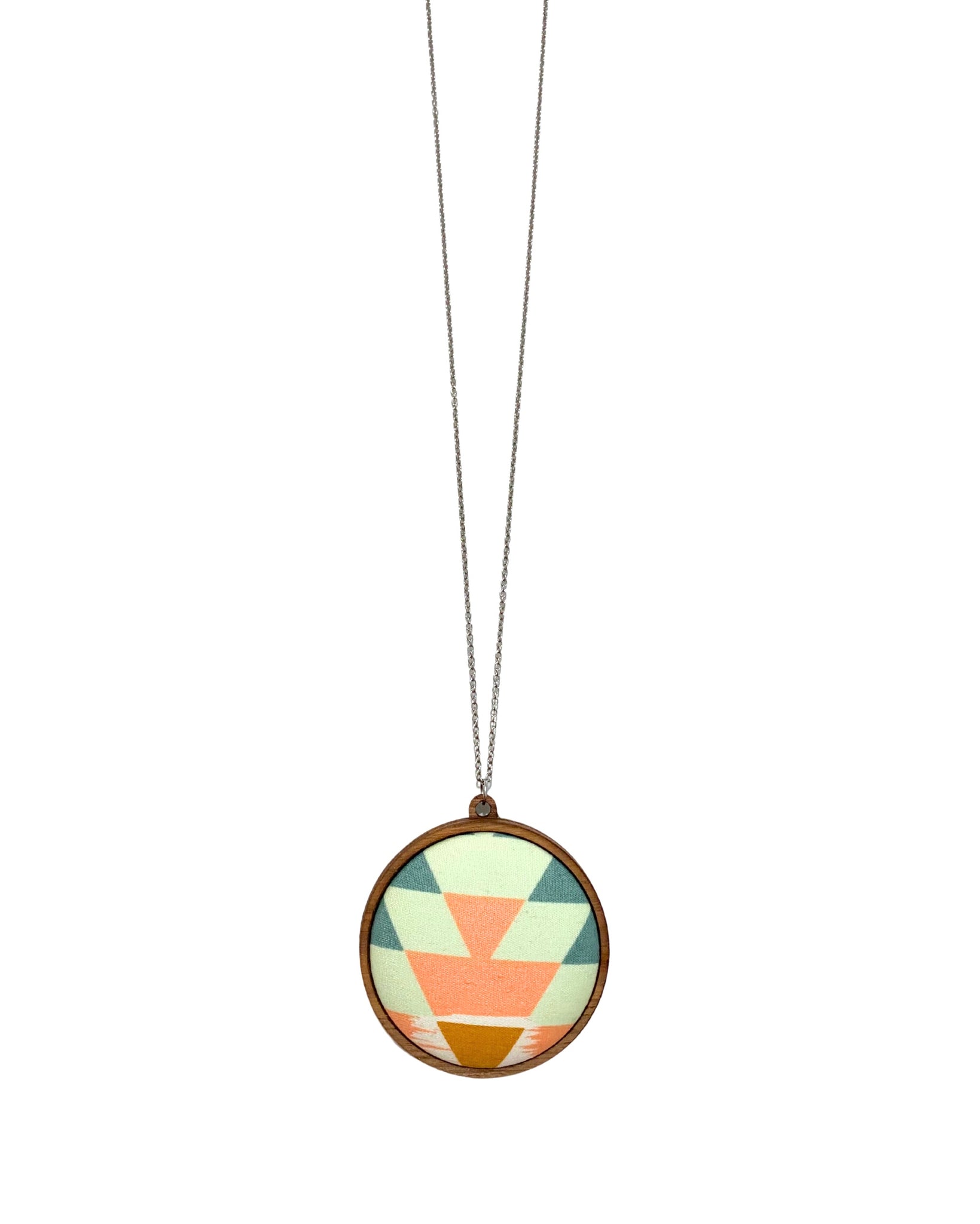 Pendant Necklace- Single- Pyramids