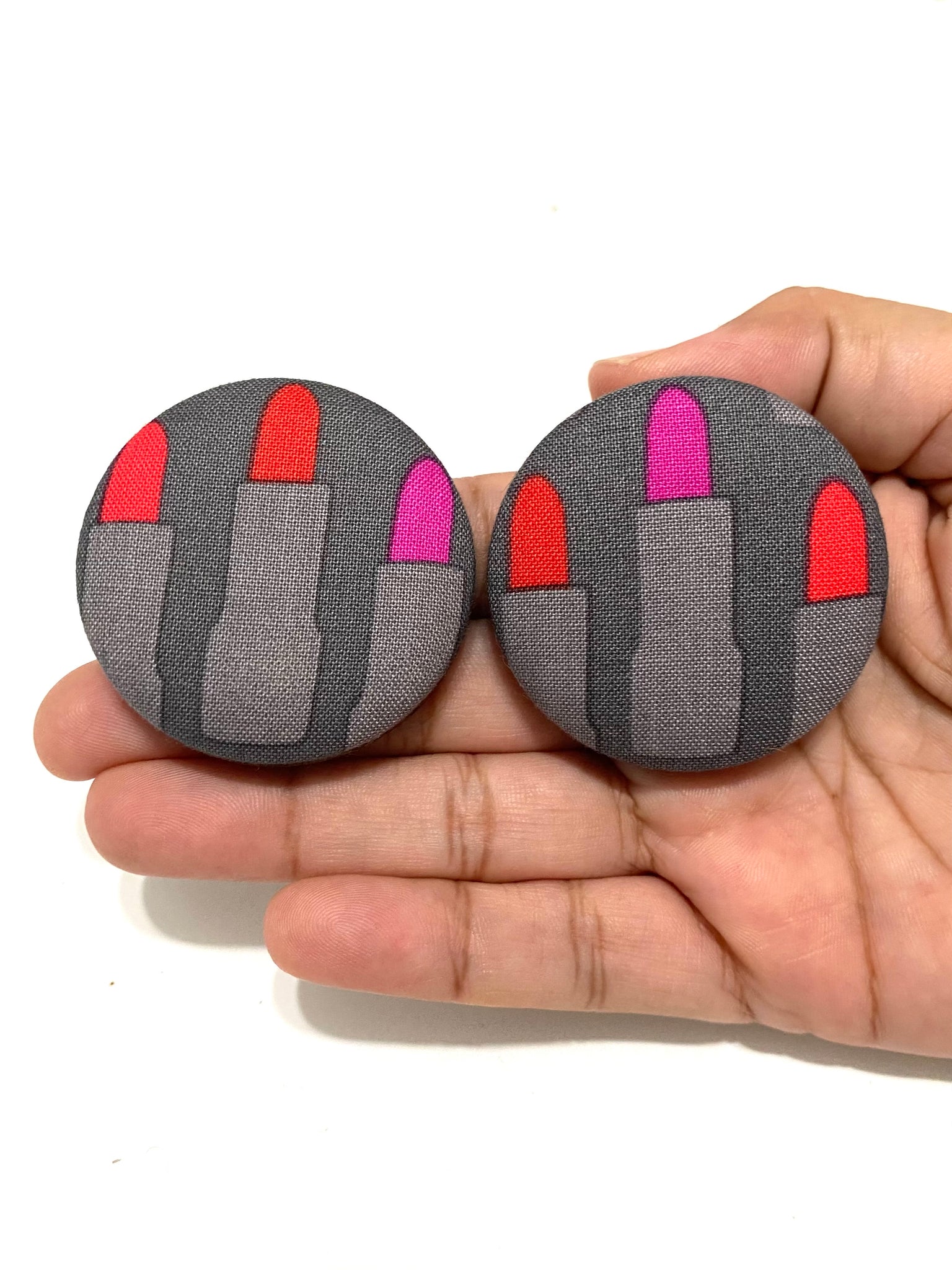 XLarge Studs - Lipsticks Dark