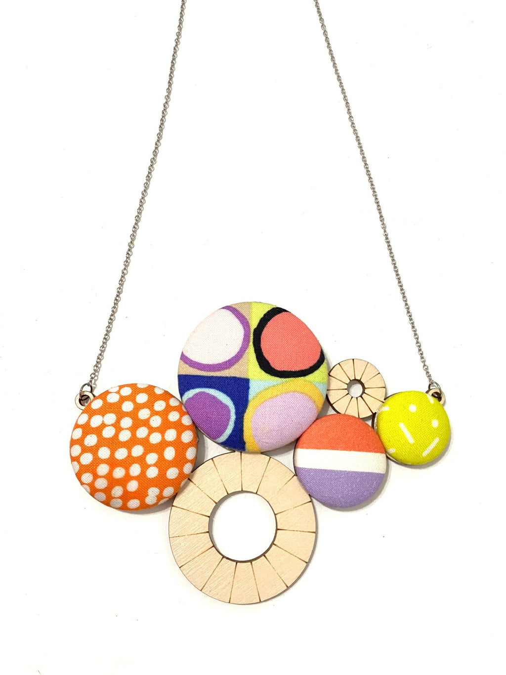 Vine Necklace- White - Retro Funk