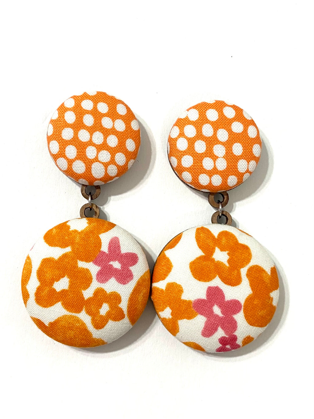 Acaramelao Earrings- Orange Candy