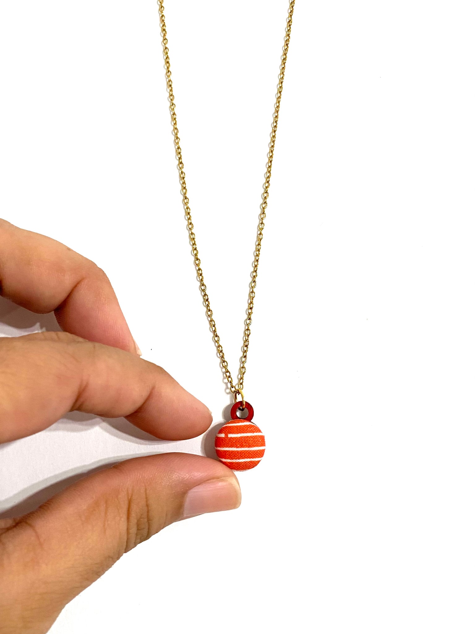 Mini Single- Lines in Red