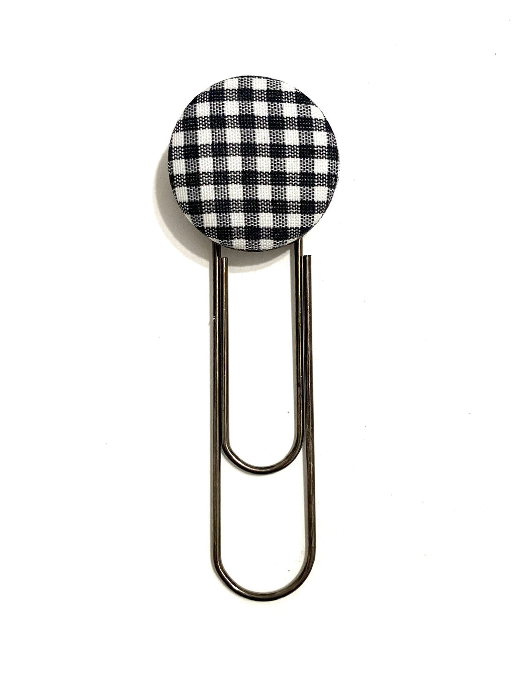 Black Gingham Bookmark