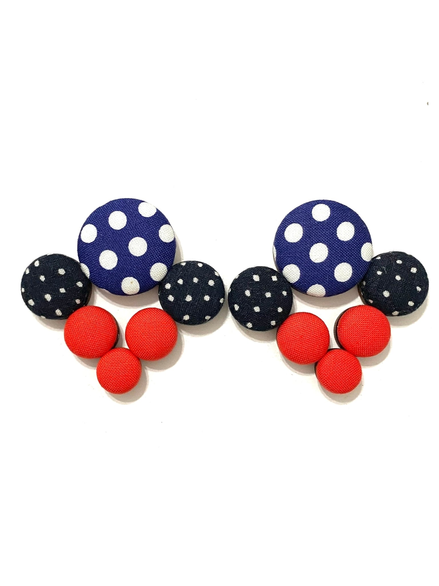 Arrow Earrings- Retro Dot