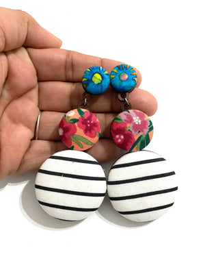Azucar Earrings- Musical Flowers