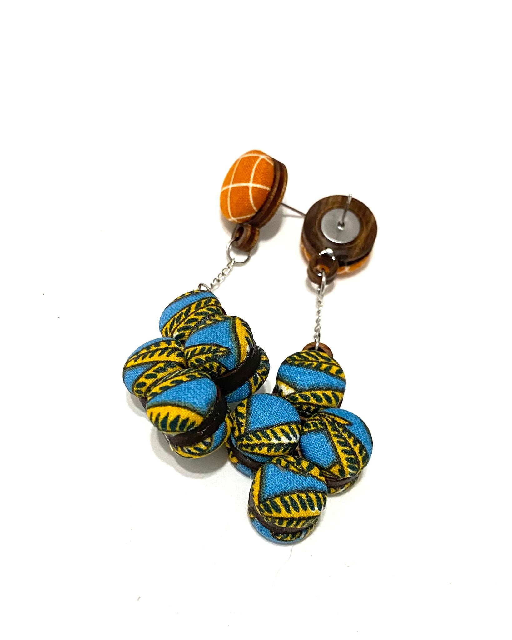 Cluster Earrings- Caramel Sea