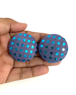 BOTÓN DE AZÚCAR - Large Studs -  Disco Fever