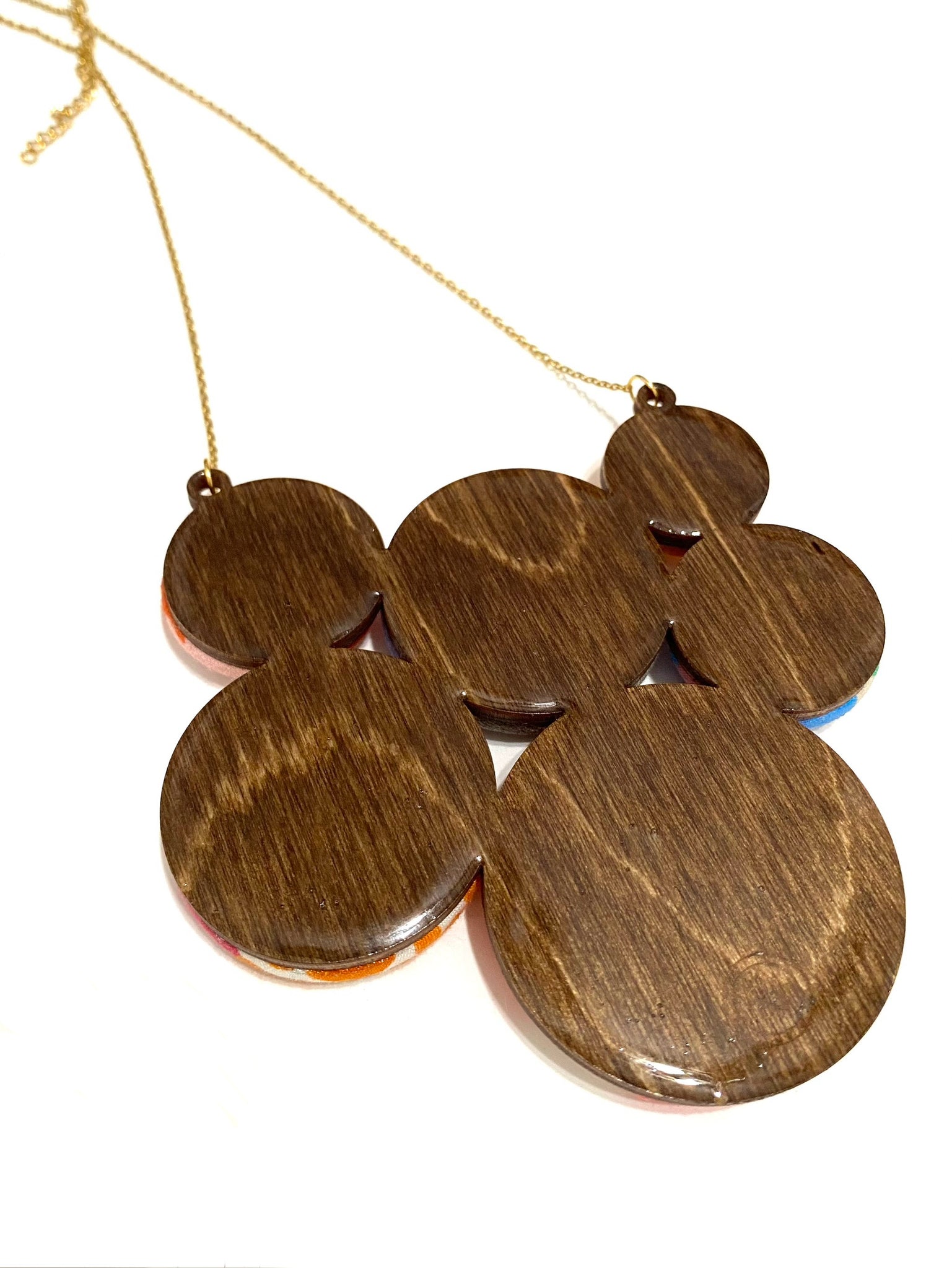 Burbuja Necklace- Pink Mango