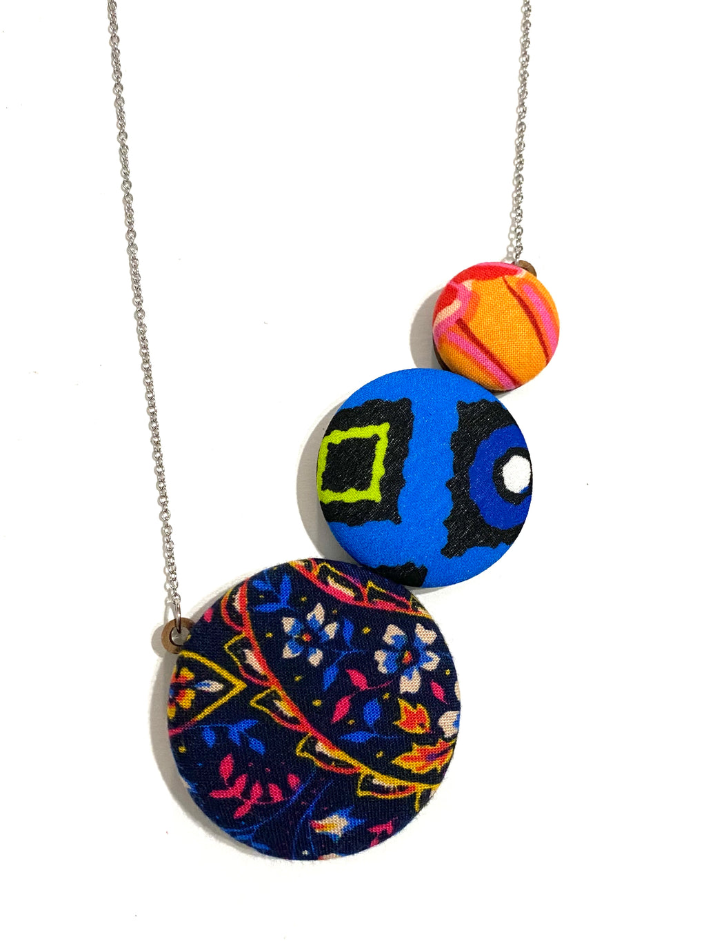 Paleta Necklace- Darks and Blues