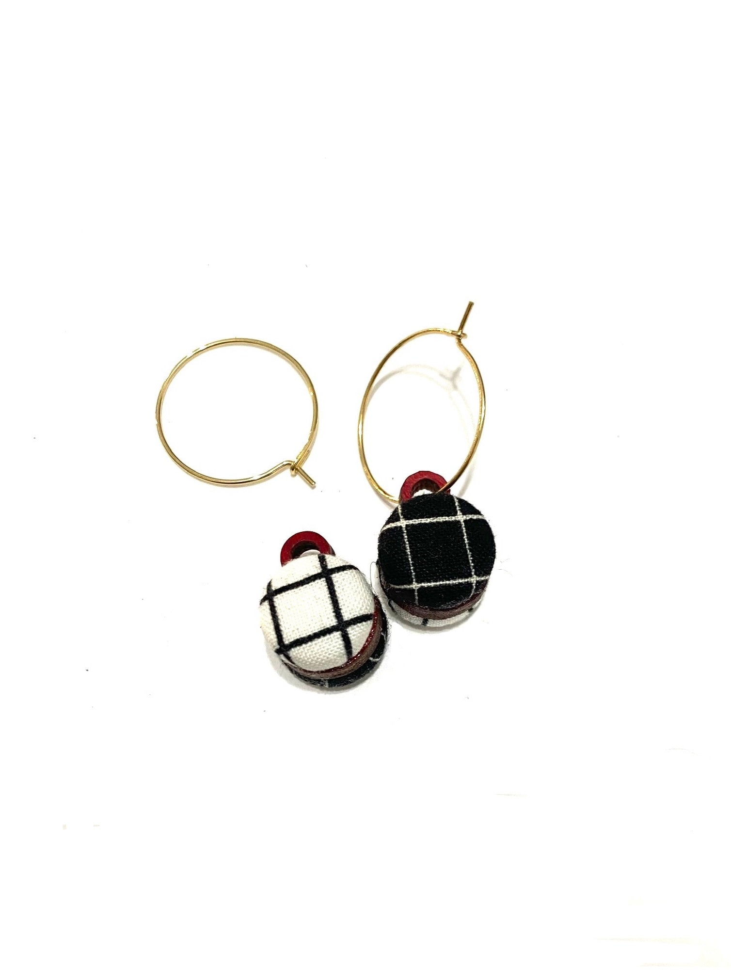 Small Everyday Hoops- Grid (Reversible)