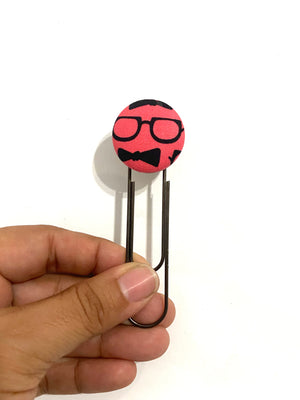 Glasses Bow tie Bookmark