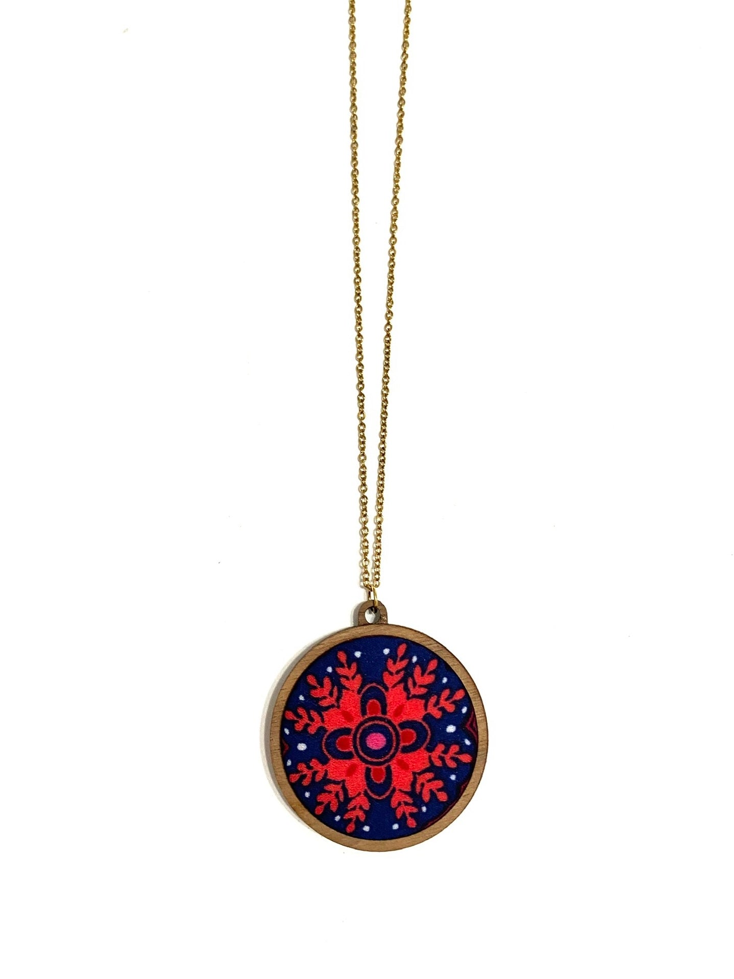 Pendant Necklace- Single- Radial