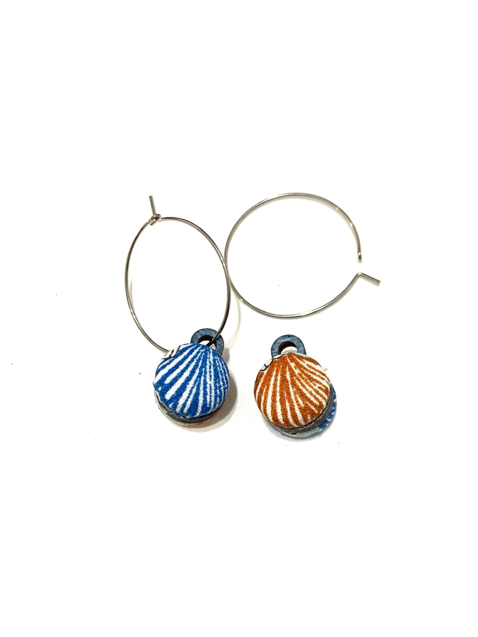 Small Everyday Hoops- Ginko (Reversible)
