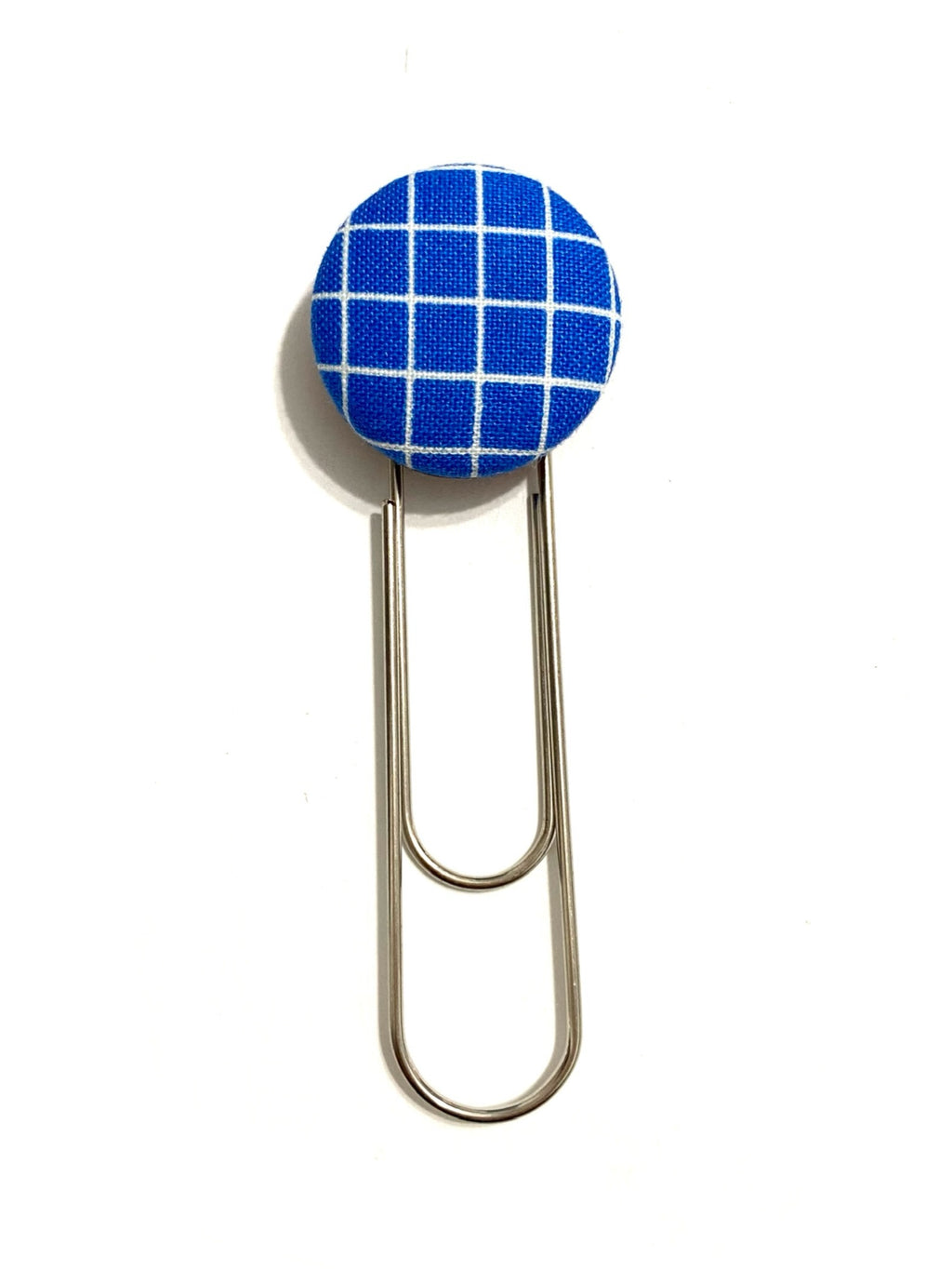 Blue Grid Bookmark