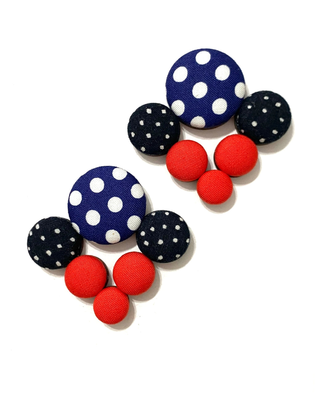 Arrow Earrings- Retro Dot