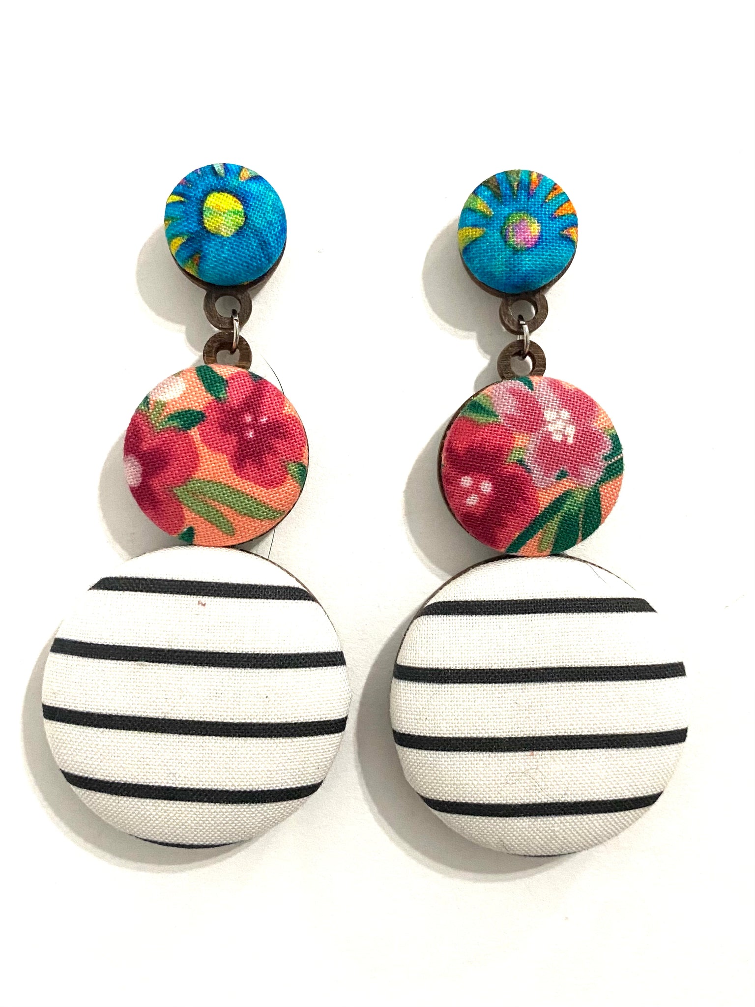 Azucar Earrings- Musical Flowers
