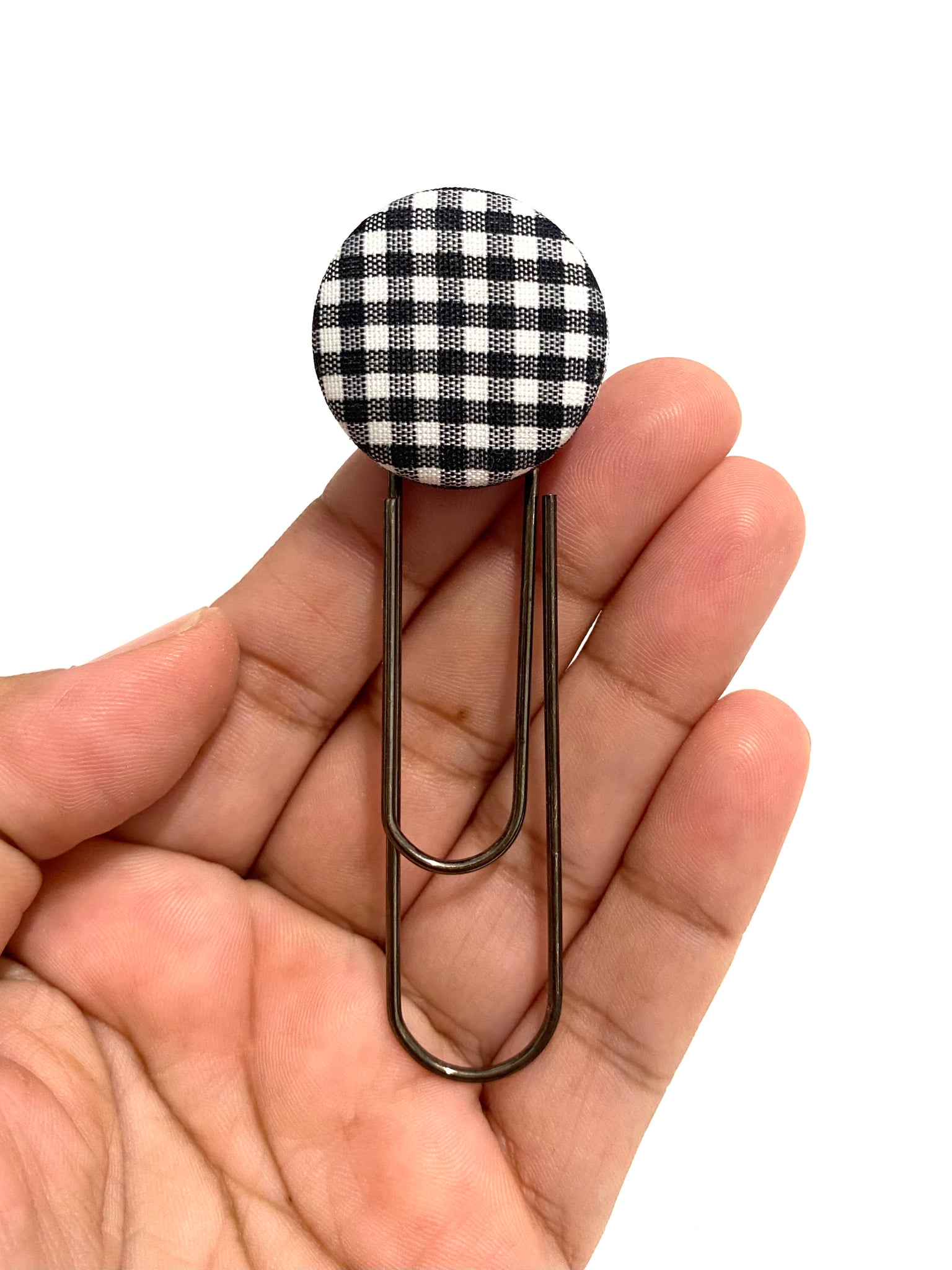 Black Gingham Bookmark
