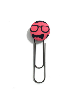 Glasses Bow tie Bookmark